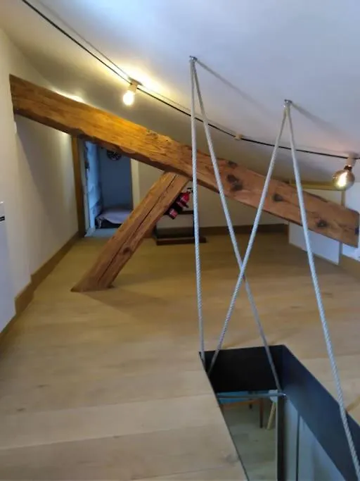 Tiny Duplex Climatise Apartment Lyon France